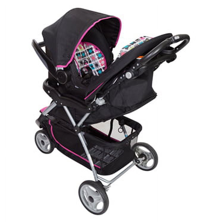 Baby Trend EZ Travel System Stroller with 2 Cup Holder Bloom Pink Walmart