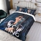 thumbnail image 3 of Rey Lobo Conjunto de sábanas temático, trío de piezas, cómodo y amigable con la piel, diseño único, regalo de decoración para el hogar para familiares, amigos y fans,140cm *210cm, 3 of 6