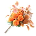 thumbnail image 1 of Artificial Flowers Set, Fake Silk Hydrangea Bouquet Chrysanthemum DecorPlastic Flower Arrangements Bouquet Decorations for Weddings Home, 1 of 8