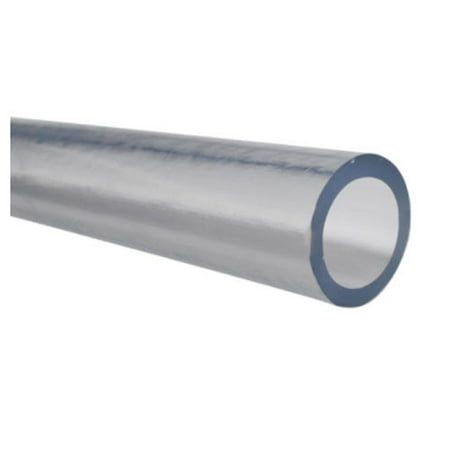 tubing clear plastic diameter chemicals laboratory outer pvc inner length ft