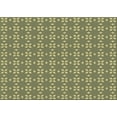 thumbnail image 1 of Ahgly Company Indoor Rectangle Patterned Fern Green Area Rugs, 5' x 7', 1 of 6