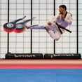 thumbnail image 2 of 2 uds niños Taekwondo PU rebote esponja doble Kick Pad Target para entrenamiento Tmvgtek formación de fitness, 2 of 7