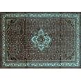 thumbnail image 1 of Ahgly Company Indoor Rectangle Persian Light Blue Traditional Area Rugs, 5' x 8', 1 of 4