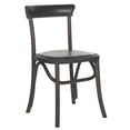 thumbnail image 4 of SAFAVIEH Kenny Contemporary Wood Solid Dining Bistro Chair, Antique Black (Set of 2), 4 of 7