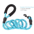 thumbnail image 2 of Dog Leash with Comfortable Padded Handle and Highly Reflective Threads Dog Leashes for Medium and Large Dogs -Blue, 2 of 4