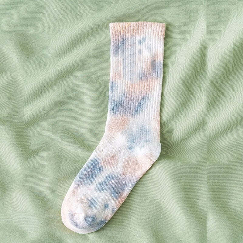 tie dye basketball socks