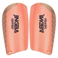 thumbnail image 2 of Professional Soccer Shin Guards Football Tibia Pads Knee Support Collision Avoidance Adult Kids Teenagers - Orange S, 2 of 9