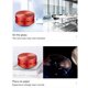 thumbnail image 2 of 2X Altavoz Portátil Compatible de Conducción Ósea con Sonido Estéreo Altavoz Bluetooth (Rojo), 2 of 2