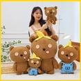thumbnail image 5 of Serie Minions Bom+Tim: peluche de Tim, cojín de almohada, decoración del hogar, oso de peluche suave Kawaii, regalo para niña Minion, juguetes para niños, 5 of 5