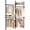 Black, variant on Floor to Ceiling Clothes Rack, Heavy-Duty Telescopic Garment Rack, 43–122in Height & 30–47in Width, 220lbs Total Load Capacity, 4-Pole