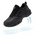 thumbnail image 3 of FENLERN Non Slip Chef Shoes for Mens Work Food Service Waterproof Sneakers Comfortable Kitchen Footwear Shoe, 3 of 7