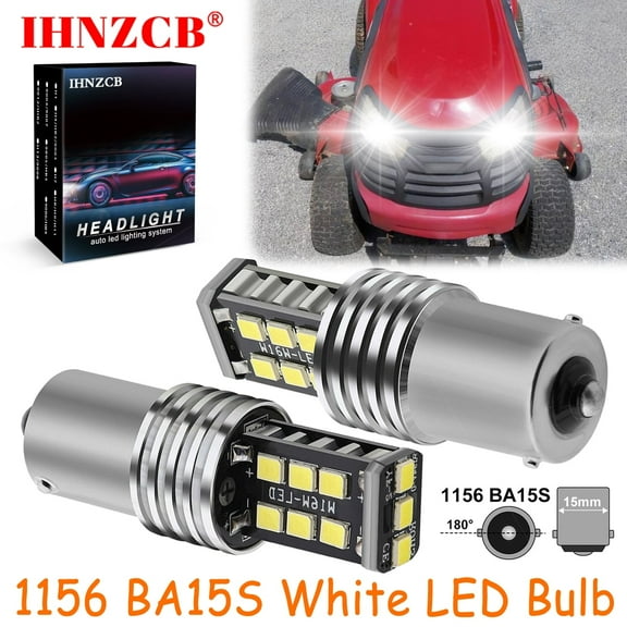 IHNZCB for Craftsman Ys 4500 Yt 3000 Yt 4000 Z6000 Garden Tractor 2x Led Light Bulbs