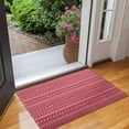 thumbnail image 2 of Red Christmas Pattern Door Rugs,Washable Non Slip Door Mats Indoor,Decorative Door Mats,Entry Mat Indoor for Entrance,Bedroom,Kitchen,Bathroom,17"x30", 2 of 6