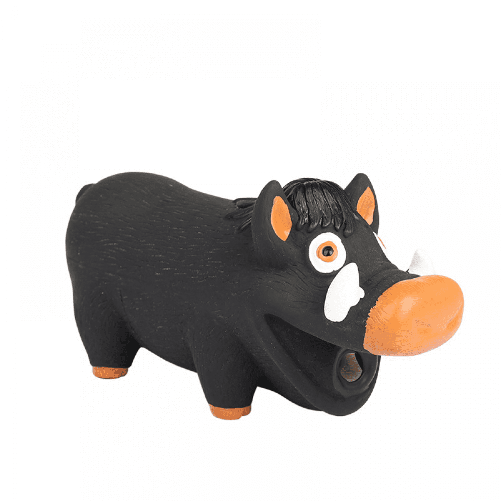 Ibaste Pig Dog Toy Cute Squeaky Latex Dog Toys Dog Chew Toy Grunting Pig  Dog Toy for Small Medium Large Dogs Dog Puppy Chew Toys Interactive Funny