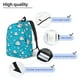 thumbnail image 3 of Balery Hippo In Water Head Mochila Clásica Impresa Básica para Viaje, Mochila Escolar Resistente al Agua, Mochila de Lona con Correas Ajustables-Medium, 3 of 5