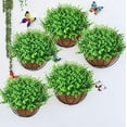thumbnail image 4 of 6/10PCS Artificial Flowers Outdoor Faux Plants Greenery Plastic UV Resistant Flowers Spring Fall Fake Flowers for Autumn Hanging Halloween Thanksgiving Arrangement Decor, 4 of 6