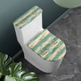 thumbnail image 3 of HELLHERO Old Wood Grain Fits All Toilet Shapes Polyester Toilet Top Cover Adjustable Toilet Seat Covers & Stretchy Fabric for Bathroom Accessories, 3 of 8