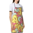 thumbnail image 4 of Disketp Donut and Blue Kitchen Apron with adjustable Aprons for Women with Pockets Cooking Powder Pink Apron, 4 of 7