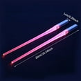 thumbnail image 2 of LED Glowing Light Sticks REUSABLE Lightup Sabers LED 1 Pair, 2 of 3