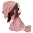 thumbnail image 3 of Muñeca encantadora de 40cm Vhermosa juguetes de peluche suaves de algodón rosa, 3 of 8