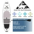 Polar Outdoors Inflatable Stand Up Paddle Boards By Roc Paddle Boards