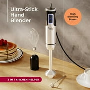 Mueller Ultra-Stick 500 Watt 9-Speed Handheld Immersion Hand Blender with Attachments