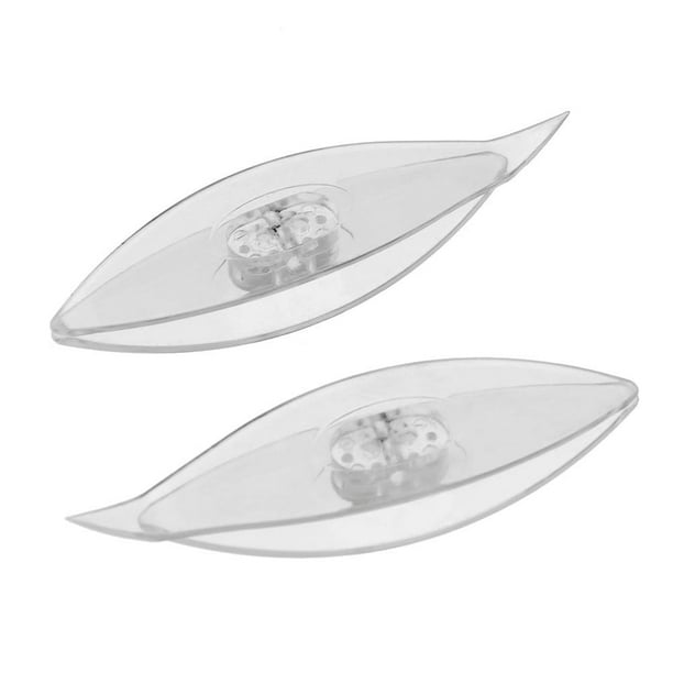 Lanzadera Ojo Fénix Transparente Máquina Tejer Lanzadera Bricolaje Hecha A Mano Peine Ganchillo Aguja Ganchillo Hilo Encaje Herramientas para Tejer (Paquete 2 Incoloro Y Transparente)