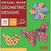 Origami Paper - Geometric Designs - 6 3/4 - 49 Sheets: Tuttle Origami Paper: Origami Sheets Printed with 6 Different Patterns: Instructions for 6 Projects Included (Other)