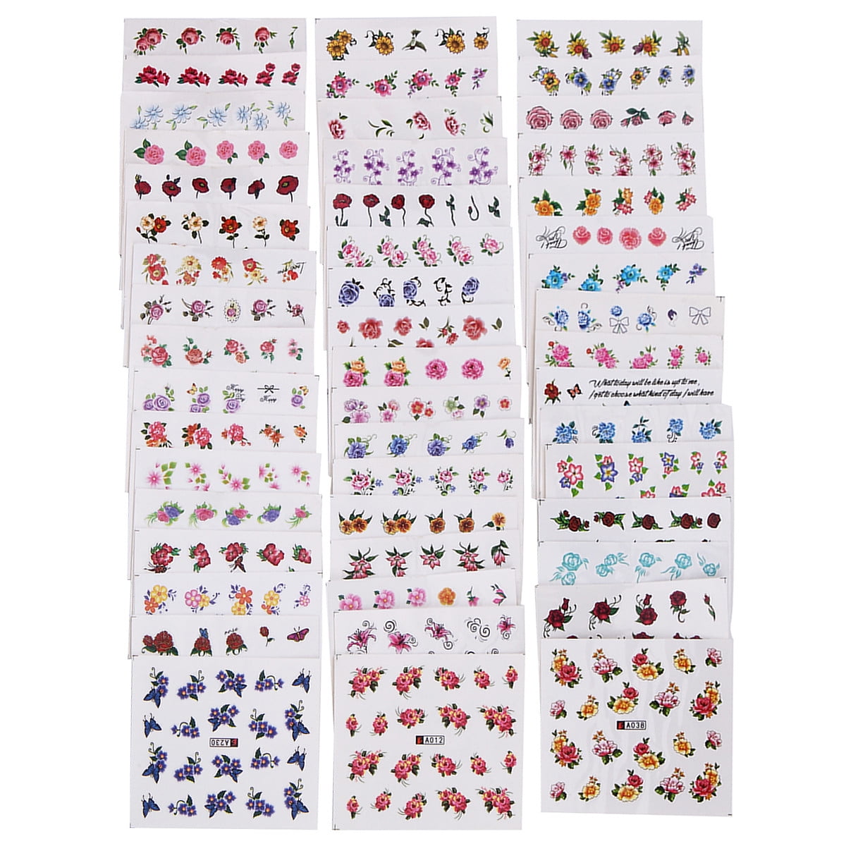 Nail Color Strips Neutral Nails Stickers for Kids Seashell Stickers Nail Stickers for Girls Ages 7-12 Power Puffs Girls Nail Decals Saints Stickers Water Nail Decals French Nail Stickers Toes Letter