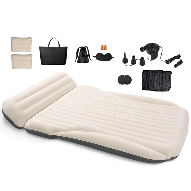 Colchón inflable Ciremiv para cama de coche con accesorios para dormir