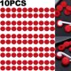 thumbnail image 5 of DQrwqpou 100 Uds. Puntas Esponja Reemplazo Funda para MP3 MP4 (rojo), 5 of 8