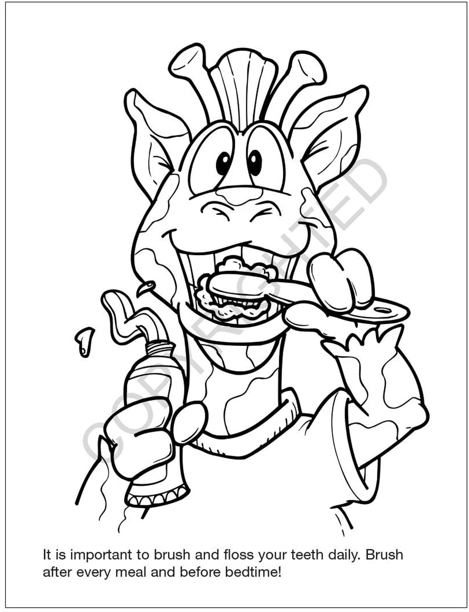 ZoCo: 25-Pack A Trip to the Dentist 16-Page Coloring & Activity Book Set