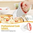 thumbnail image 3 of Pizza Cutter Wheel - Sharp Blade Pizza Slicer and Ergonomic Detachable Handle, Stainless Steel Pizza Wheel & Dishwasher Safe, 3 of 4