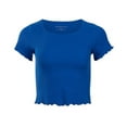 thumbnail image 3 of Boxercraft BW2403 Women's Baby Rib Top-True Royal-XS, 3 of 4