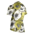 thumbnail image 3 of joogoo Flowers Green Pattern Men's Cycling Jerseys Mountain Bike Short Sleeve Tops S, 3 of 7