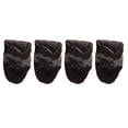 thumbnail image 1 of Cubiertas de zapatos impermeables para mascotas, zapatos antideslizantes reutilizables resistentes al desgaste para cachorros, botas para perros pequeños y gatos, 4 unidades por juego, 1 of 4