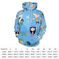 thumbnail image 2 of Phineas And Ferb Unisex Sweatshirts Loose Pullover Sweater Hooded Hoodie 3D Printing Jacket Winter Fall Clothes M, 2 of 7