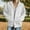 C-White, variant on 2025 Women's Street Long Sleeve Womens Zip Hoodie Lightweight Coat Sweatshirt Hooded Zipper Sports Sweatshirts for Women Solid Color Coat Casual Knitted Tunic Warm Outwear