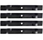 4PK Lawn Mower Blades Replacement for John Deere 42" GX22151 GY20850 D100 D105 D110 D120 D130 LA100 LA105 LA110 LA115 LA120 LA125 LA135