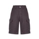 thumbnail image 4 of ICHUANYI Clearance Women's Casual Straight Cylinder Shorts Multi Pocket Mid-Waist Overalls Pants(Brown, S) ICHUANYI WER2023080900014, 4 of 8