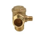 thumbnail image 4 of Compresseur d'Air Connecteur de Valve de Contrôle Fileté Mâle en Laiton à 3 Ports, 4 of 5