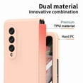 thumbnail image 3 of Dteck for Galaxy Z Fold 3 5g Case, Shockproof Magnetic with Hinge Protection Hard PC Built-in Screen Protector Cover, Pink, 3 of 6