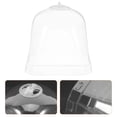 thumbnail image 5 of 10 piezas de plantas de invernadero transparentes Protector Humedad cubiertas de domo ideales para protección contra la maceta de cloche de cloche de jardín, 5 of 5