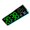 green light, variant on Large Display Digital Wall Clock with Calendar Temperature Alarm Icons, Slim Case for Living Room and Desk Use