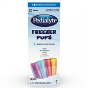 Pediatric Oral Electrolyte Freezer Pop Pedialyte Grape / Blue Raspberry / Cherry / Orange Flavor 2.1 Ounce, 64 Count