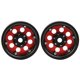 thumbnail image 1 of Cubo De Rueda De Coche RC, Cubo De Llanta De Coche RC Realista De 1,9 Pulgadas Sin Adhesivo, Para Camión RC De Coche RC YLSHRF negro rojo, 1 of 8
