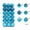 Blue, variant on 36 pcs Christmas Ball Ornaments 2.36 Inches Hanging Ornaments Neutral Ornament Set Christmas Baubles Hanging Balls for Holiday Xmas Tree Wedding Decorations The Holiday