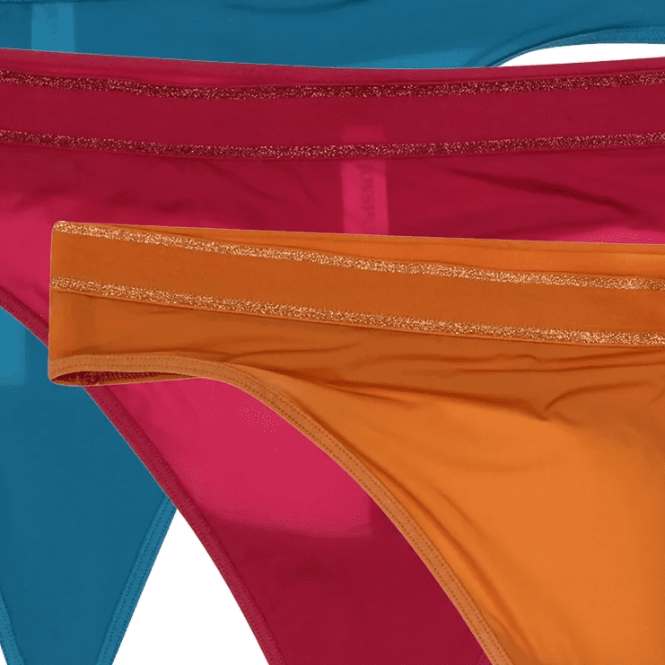 JIMWAG 【美品】Show panties half pants【即購入◎】 Joyspun Women's No Show Freecut Brief Panties, 5-Pack, Sizes