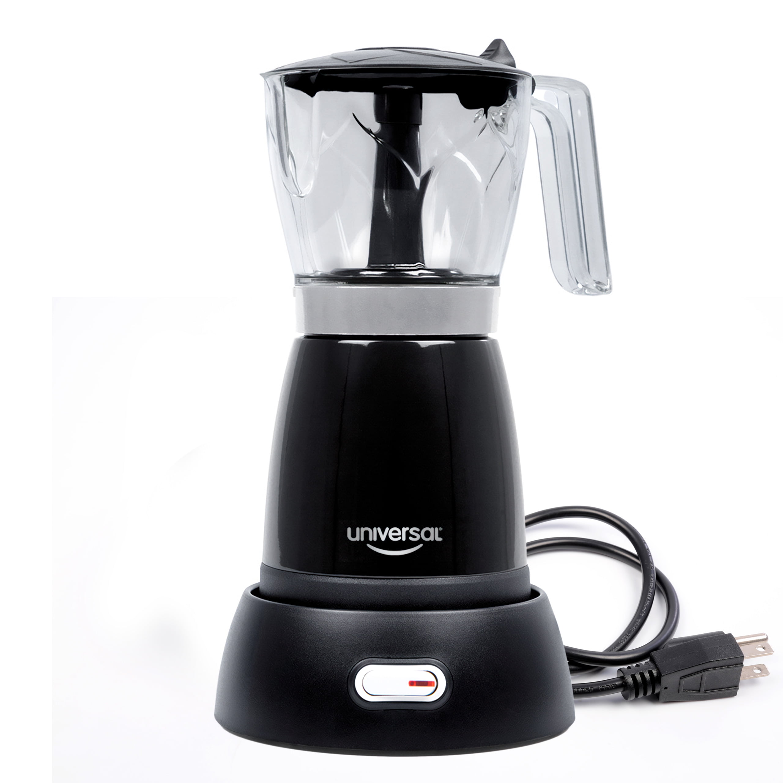 Universal Electric Espresso/Moka Maker 6 cups, Moka Pot Electric
