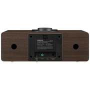 Sangean RCR-40 AM/FM Bluetooth Tabletop Wooden Clock Radio with Alarm and Sleep Timers